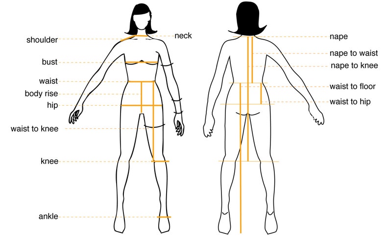 Body Measurement Chart