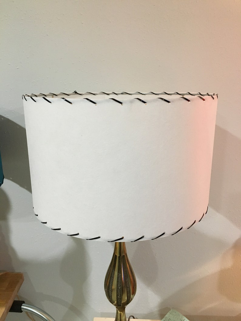 Fiberglass Lamp Shade Kit DIY Vintage Mid Century Style Etsy