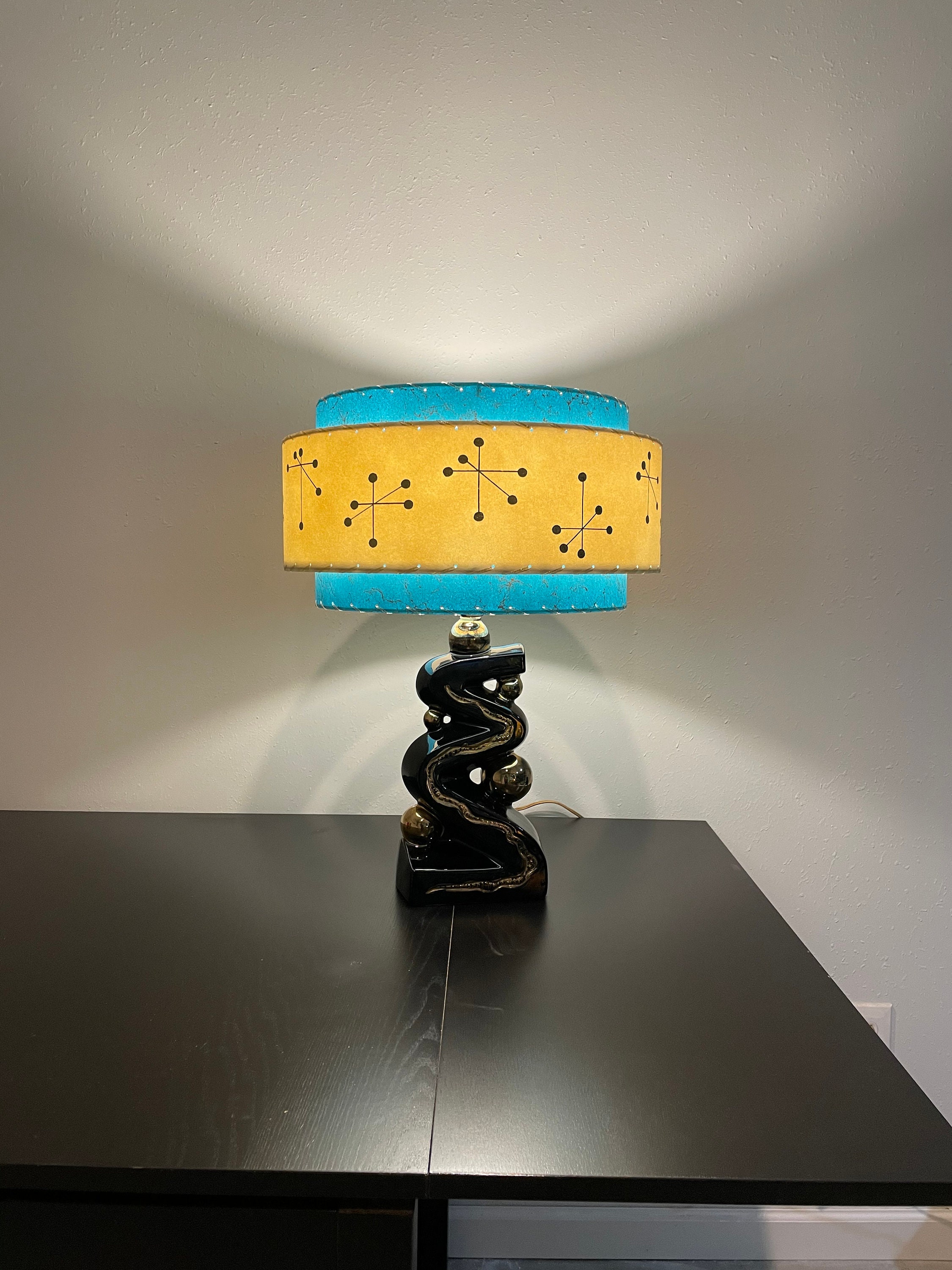 Mcm Fiberglass Lamp - Etsy Mcm Fiberglass Lamp - Etsy