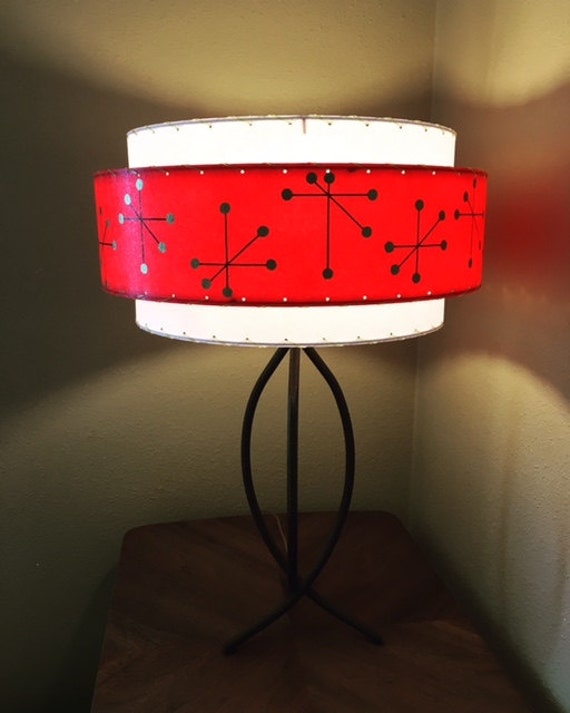 Diy Kit Vintage Mid Century Style 3 Tier Fiberglass Lamp Shade