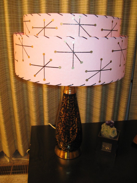 Mid century modern sale fiberglass lamp shades