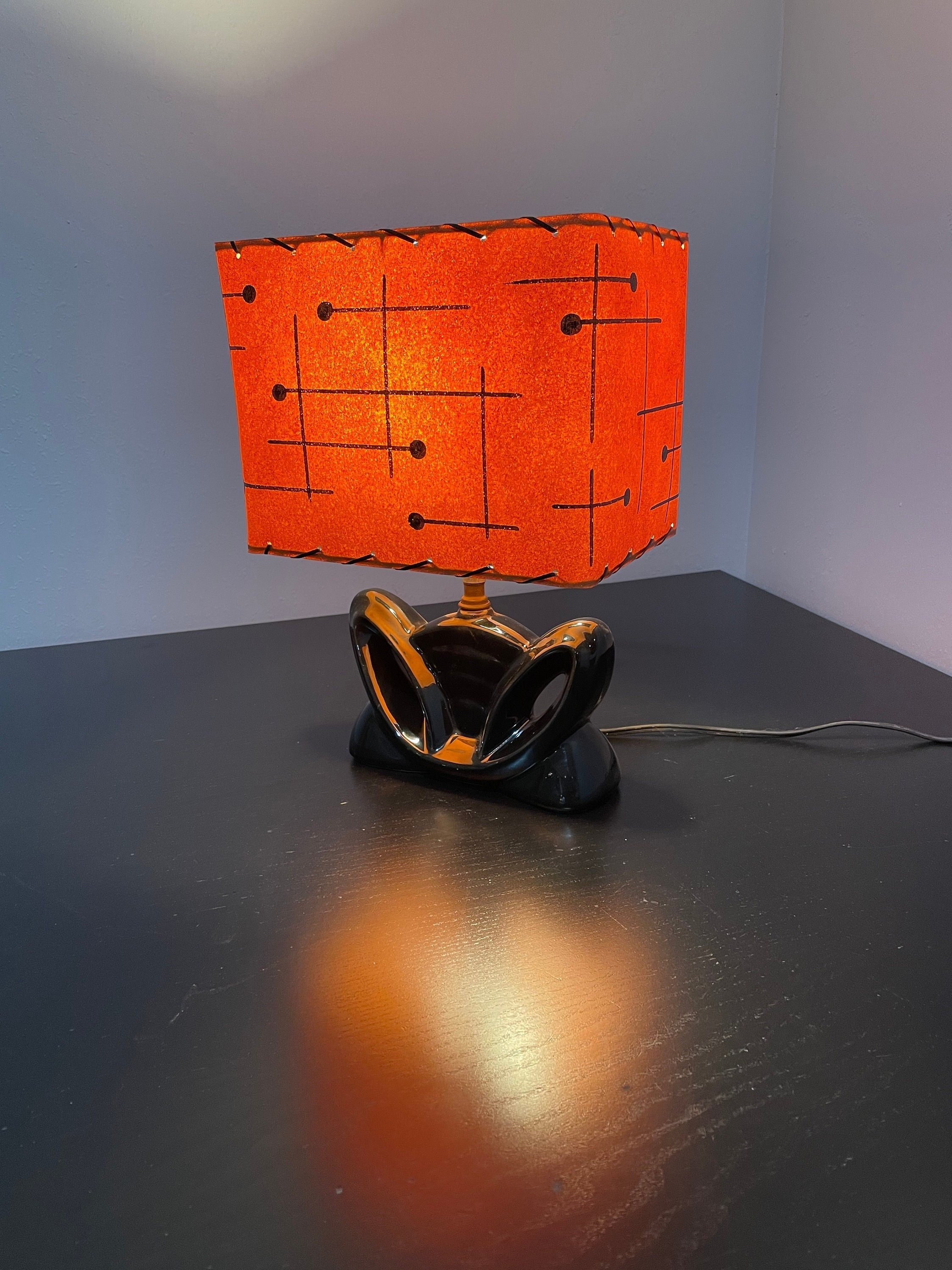 Vintage Space Age Lamp Shade - Etsy