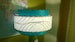 Mid Century Style 3 Tier Fiberglass Lamp Shade Retro Modern 