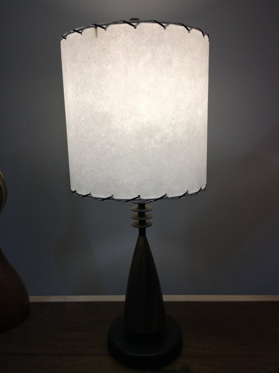 Fiberglass Lamp Shade Kit DIY Vintage Mid Century Style 9x9 Etsy