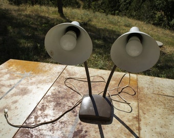 Double Head Lamp Etsy