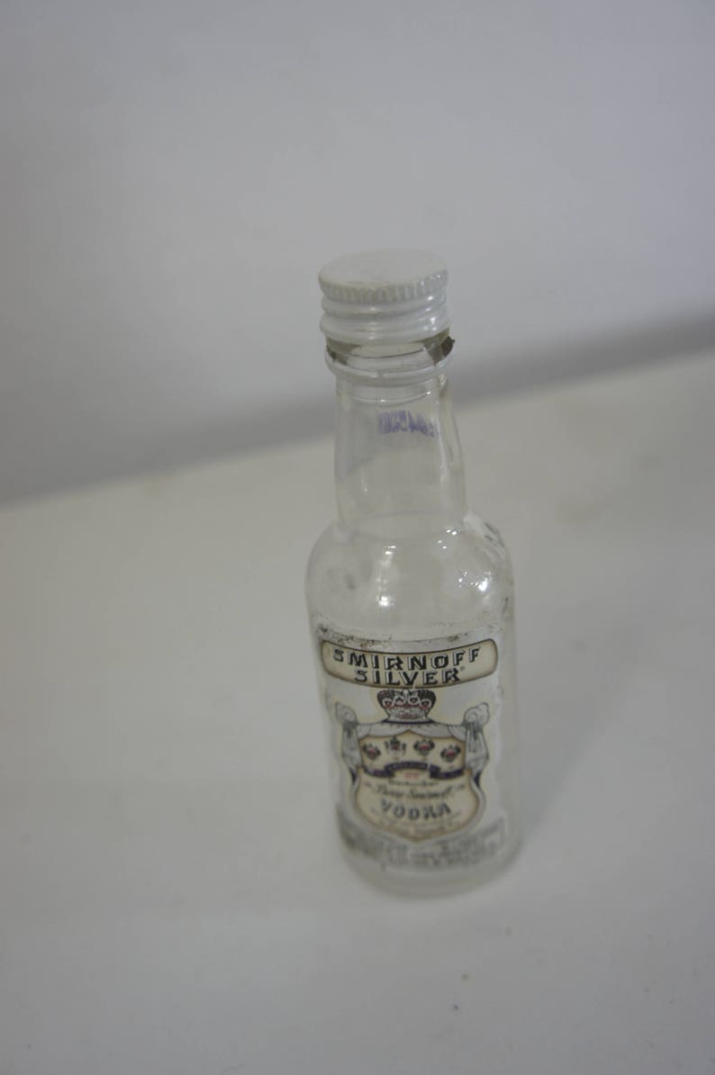 Lot of 12 Mini Liquor Bottles EMPTY German Glass With Caps Etsy