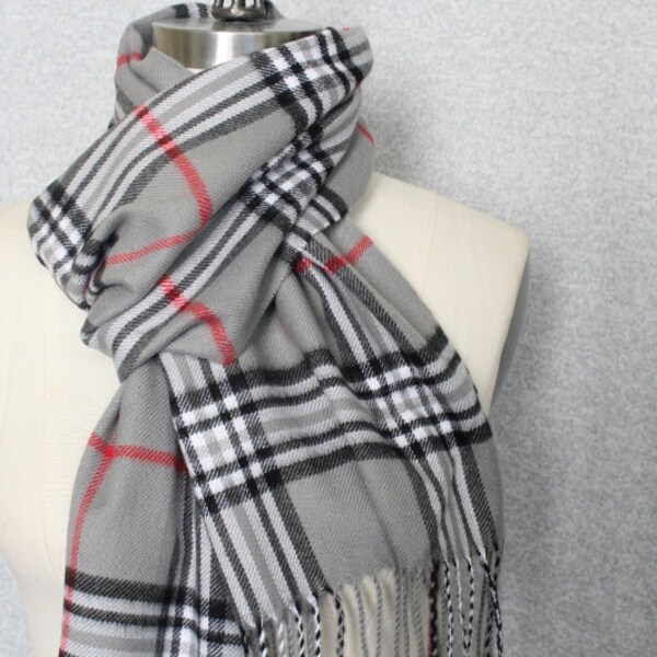 Very cute Scarf for  Woman and Man  grey color great accessory for your outfit