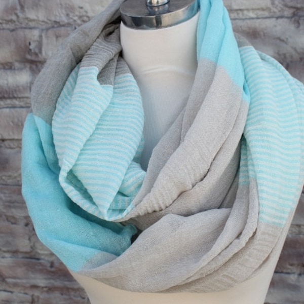 Infinity  scarf for Woman great accessory for your outfit