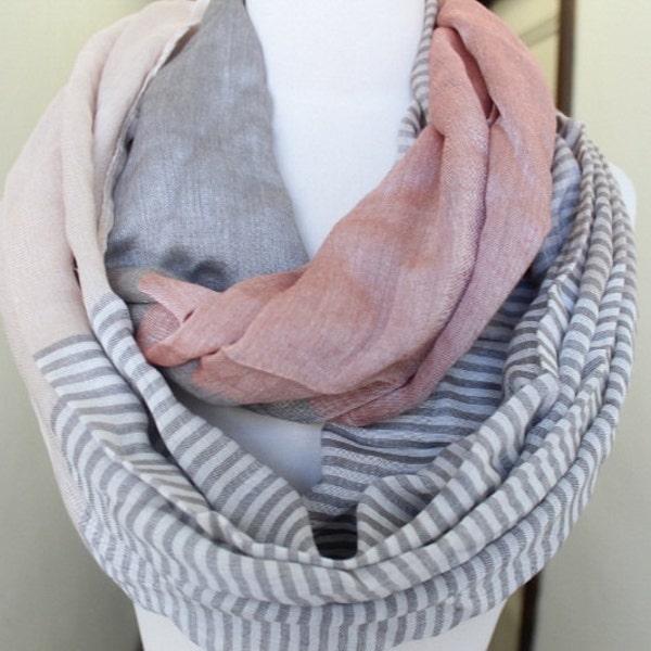 Infinity  scarf for Woman great accessory for your outfit