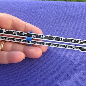 Sewing & Knitting Gauge Tool