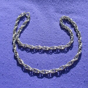 Linked Chain Metal Necklace