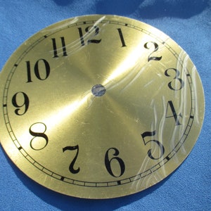 Round Metal Clock Face For Clock Making