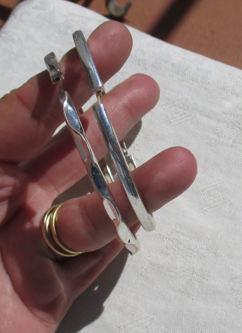 Lot Of Bangle Metal Stretch Bracelets