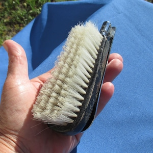 Vintage Swank Telescopic Shoe Shine Brush Shoe Horn TLC