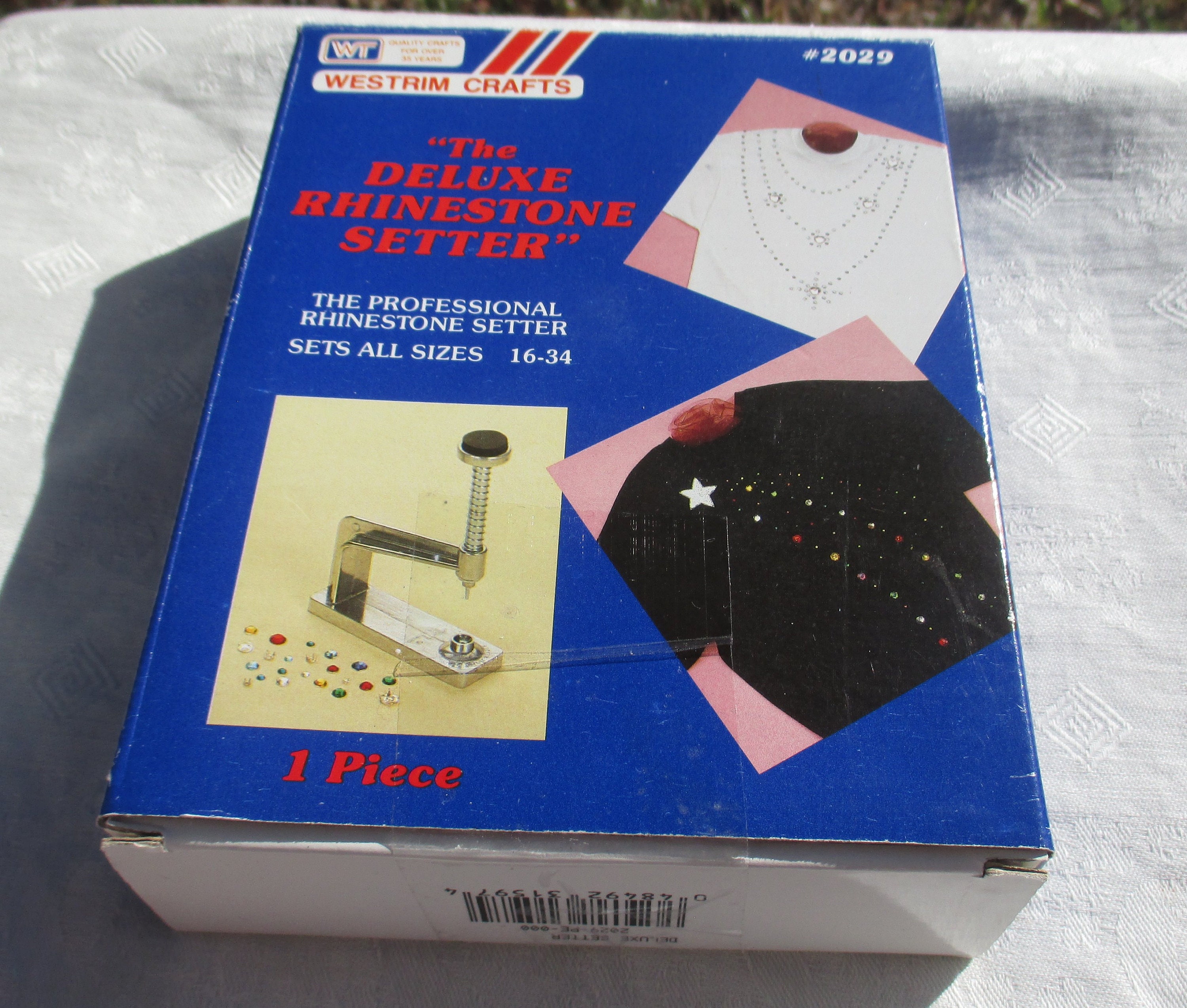 1986 Bedazzler Rhinestone/Stud Setter Crafting Tool Deluxe No