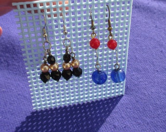 Destash Lot Of Beaded Pierced Earrings