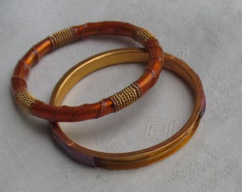 Lot Of Retro Child Size Bangle Bracelets TLC
