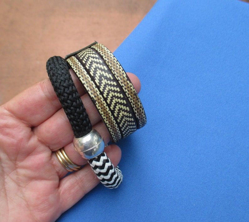 Repurpose Lot Of Woven Bracelets Wear