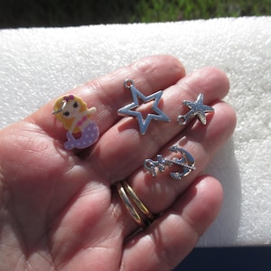 Lot of Salvaged Nautical Themed Charms