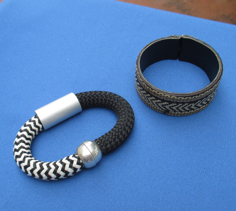Repurpose Lot Of Woven Bracelets Wear
