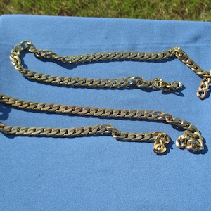 Set of Salvaged Metal Chains No Clasps