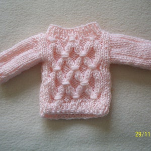 Pink Doll Sweater with Smocking