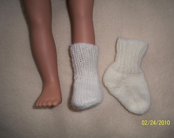 White Doll Socks