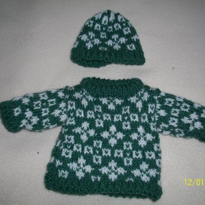 Scandinavian Sweater Set an 18 inch Doll