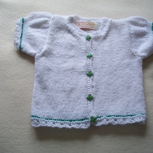Girl&#39;s Shamrock Sweater