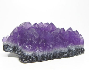 Crystal Shaped Soap - Vegan, Glycerin Base  - Amethyst Crystal