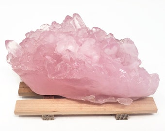 Rose Quartz Crystal Shaped Soap - Choose Your Scent