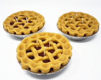 5 Inch Scented Apple Pie Candle