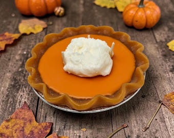 5 Inch Scented Pumpkin Pie Candle