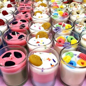 Dessert Shot Glass / Votive Candles - Choose Your Scent