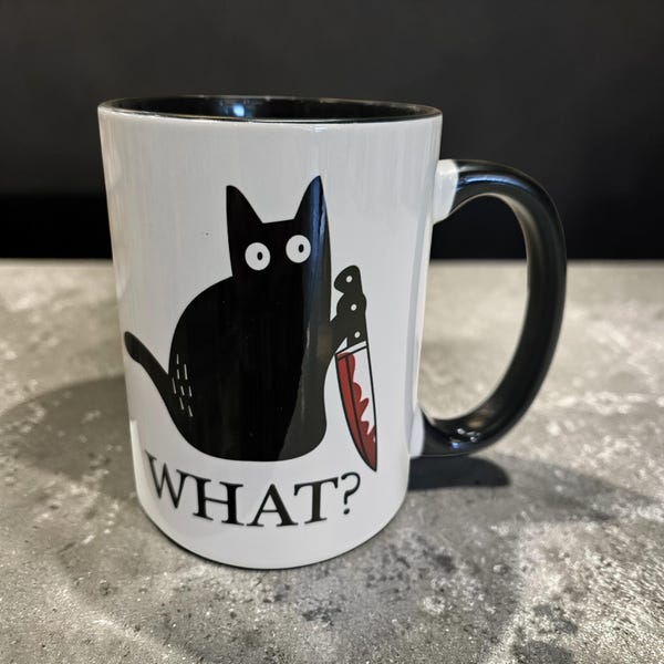 15 oz Extra Large Coffee Mug - What?