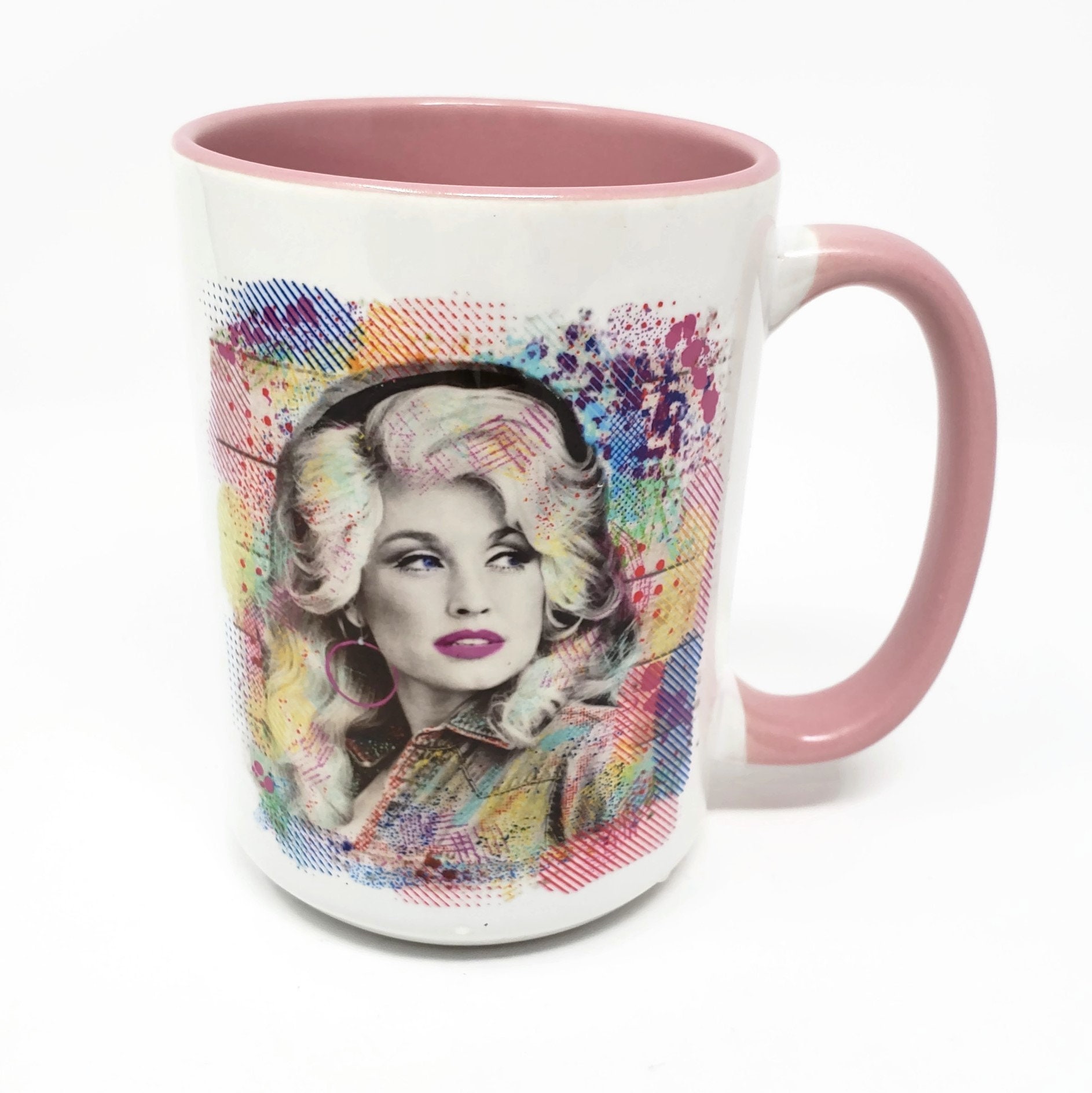 15 oz Extra Large Coffee Mug Dolly Parton Etsy