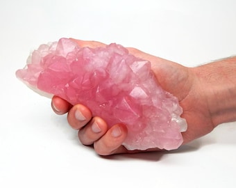 Extra Large Rose Quartz Crystal Inspired Soap