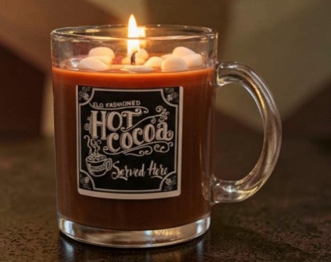 Scented Hot Cocoa Candles