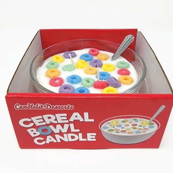 Cereal Candle Etsy