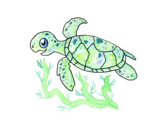 Baby Turtle Print
