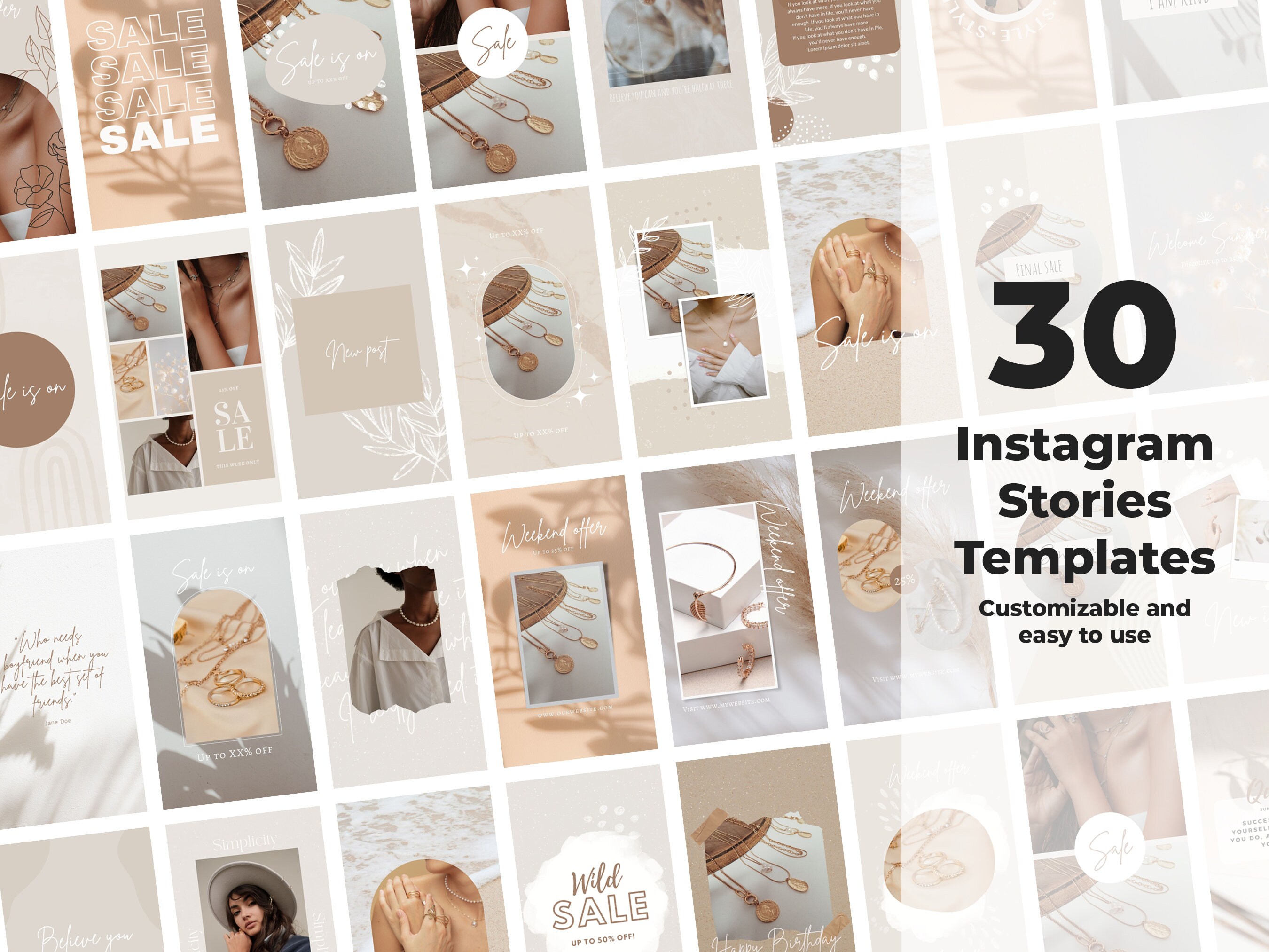 60 Instagram Templates for Canva Instagram Story Templates Etsy