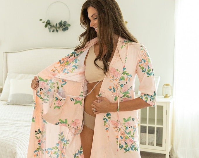 Post Surgery Recovery Robe / Mastectomy Breast Cancer / Etsy