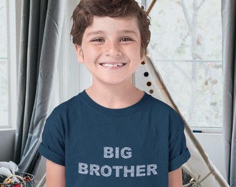 Big Brother Boy T-shirt /Baby Be Mine Maternity / Ready To Ship / Big Brother Gift / Baby Shower Gift / Matches Natalia Collection