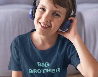 Big Brother Boy T-shirt /Baby Be Mine Maternity / Ready To Ship / Big Brother Gift / Baby Shower Gift / Matches Sloane Collection