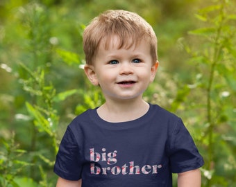 Big Brother Boy T-shirt /Baby Be Mine Maternity / Ready To Ship / Big Brother Gift / Baby Shower Gift / Matches Sophie Collection