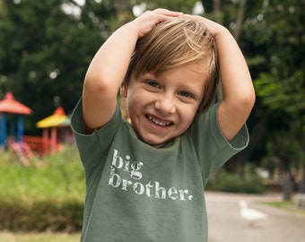 Big Brother Boy T-shirt /Baby Be Mine Maternity / Ready To Ship / Big Brother Gift / Baby Shower Gift / Matches Morgan Collection