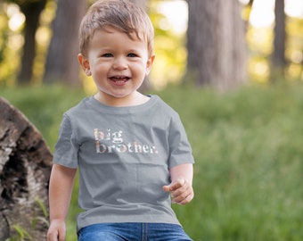 Big Brother Boy T-shirt / Big Bro /By Baby Be Mine Maternity / Ready To Ship / Big Brother Gift / Baby Shower Gift / Matches Mila Collection