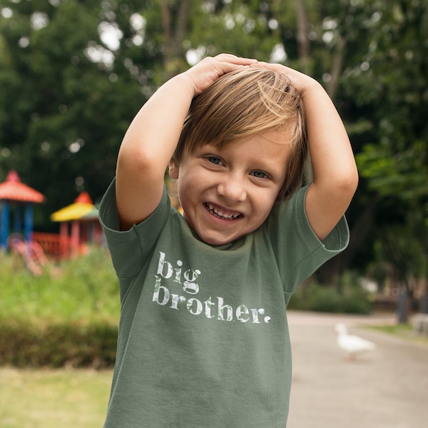 Big Brother Boy T-shirt /Baby Be Mine Maternity / Ready To Ship / Big Brother Gift / Baby Shower Gift / Matches Morgan Collection