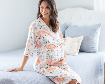 plus size delivery gown