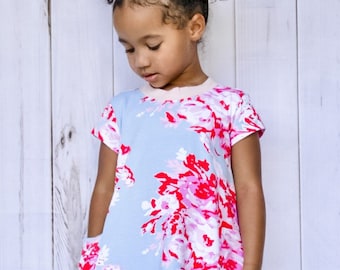 Big Sister Everyday Girl Dress / Matches Mom & New Baby / Big Sister Gift / By Baby Be Mine / Mae